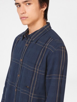 Camisas Ben Sherman B by Ben Sherman Indigo Check Indigo | YD1679348