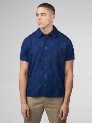 Camisas Ben Sherman B by Ben Sherman Indigo Check Azul Marino | GA0213795