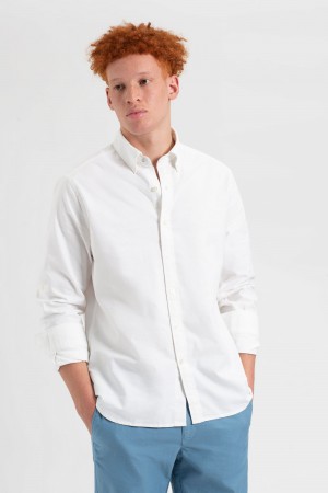 Camisas Ben Sherman St. Ives Resort Oxford Blancas | GR1736920