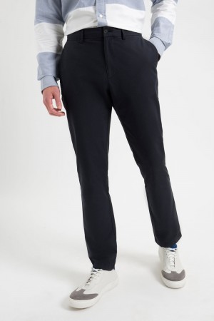 Pantalon Ben Sherman Everyday Slim Fit Chino Negras | FL4586790