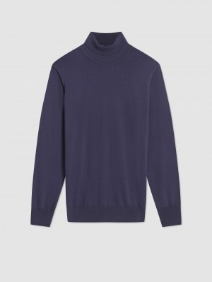 Prendas De Punto Ben Sherman Signature Roll Neck Moradas | WN5431079