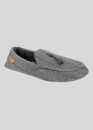 Slipper Ben Sherman Cliveden House Moccasin Gris | YN9483176