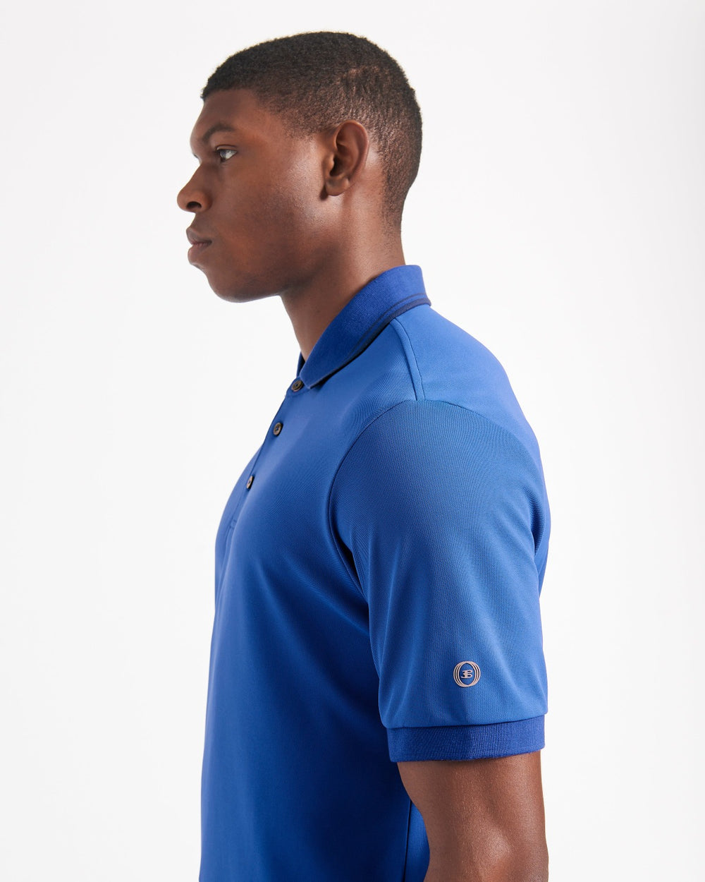 Camisa Polo Ben Sherman 360 Motion Stretch Azules Azul Real | RA0568493