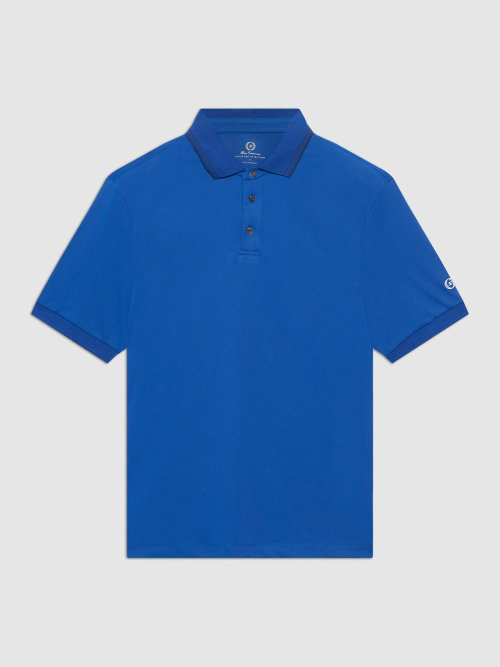 Camisa Polo Ben Sherman 360 Motion Stretch Azules Azul Real | RA0568493