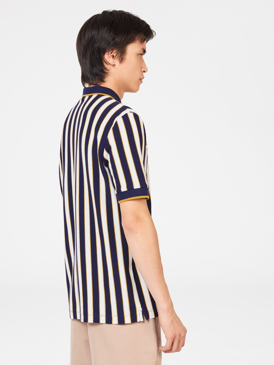 Camisa Polo Ben Sherman B by Ben Sherman Vertical Stripe Moradas | JE8692035