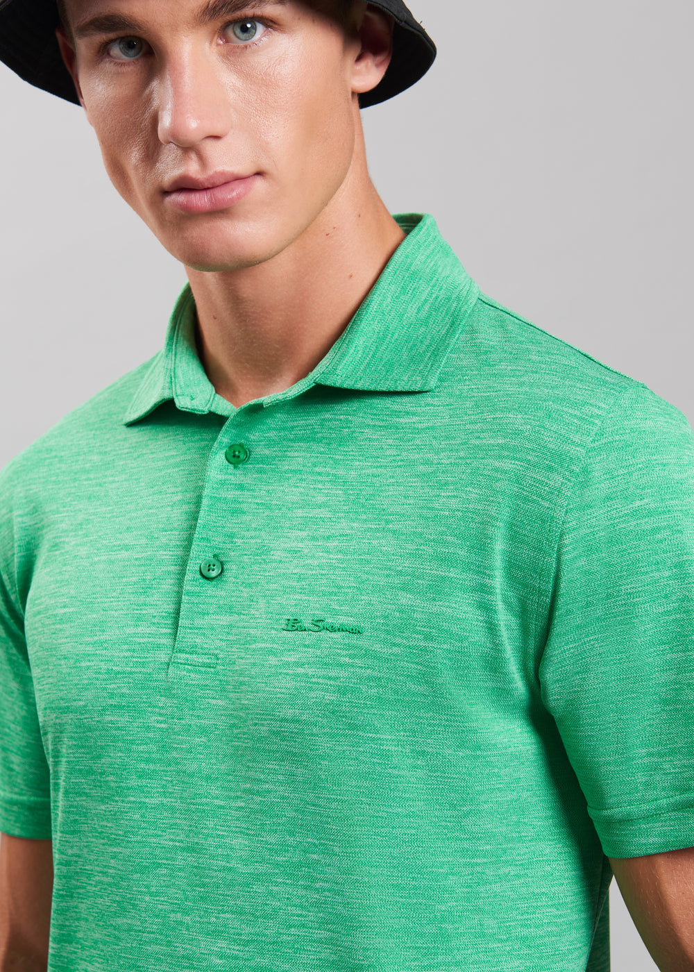 Camisa Polo Ben Sherman Short Sleeve Verde | MN4126357