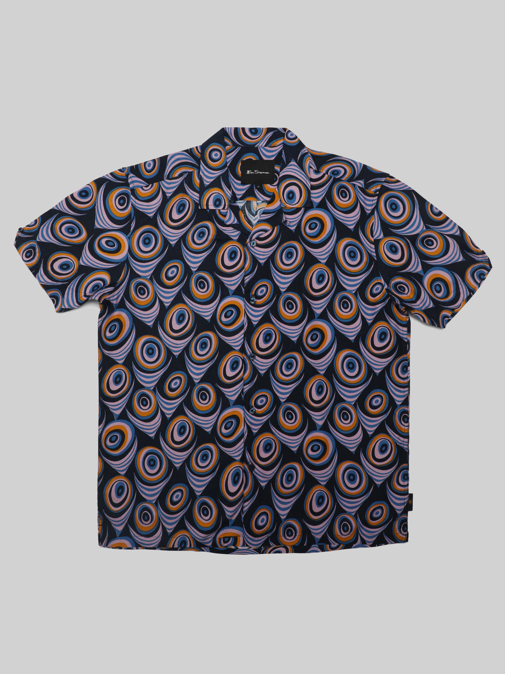 Camisas Ben Sherman B by Ben Sherman Psychedelic Print Moradas | NS9851740