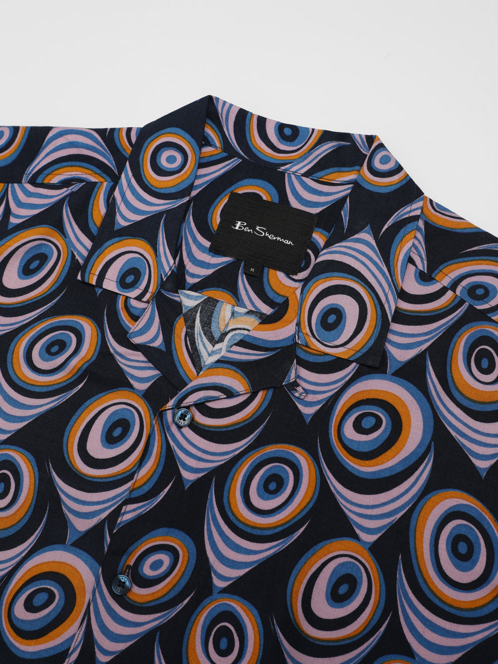 Camisas Ben Sherman B by Ben Sherman Psychedelic Print Moradas | NS9851740