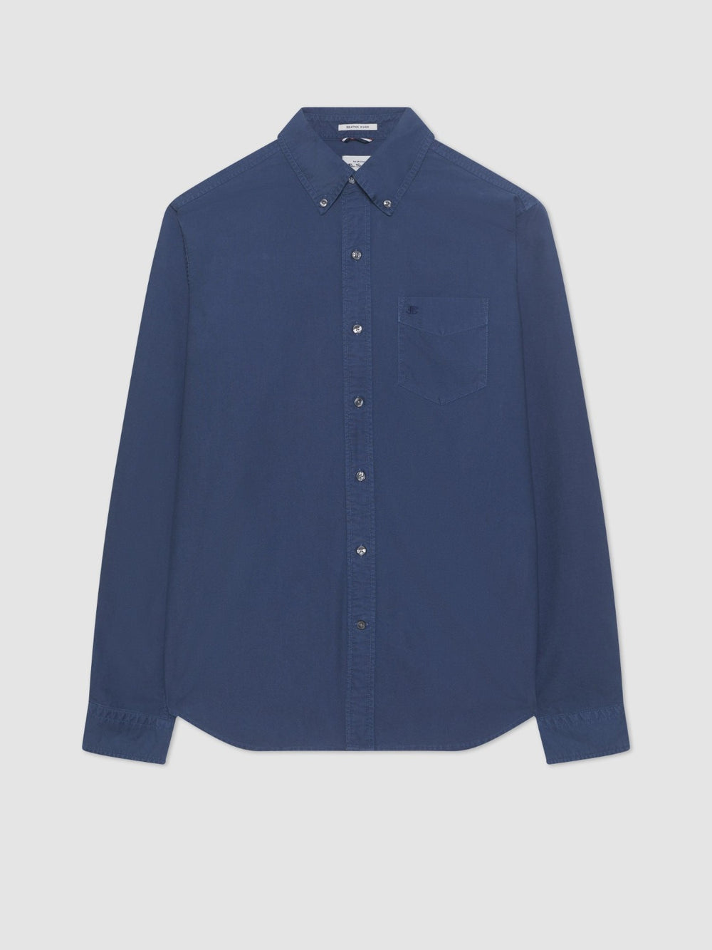 Camisas Ben Sherman Beatnik Oxford Garment Dye Indigo | AR5871320