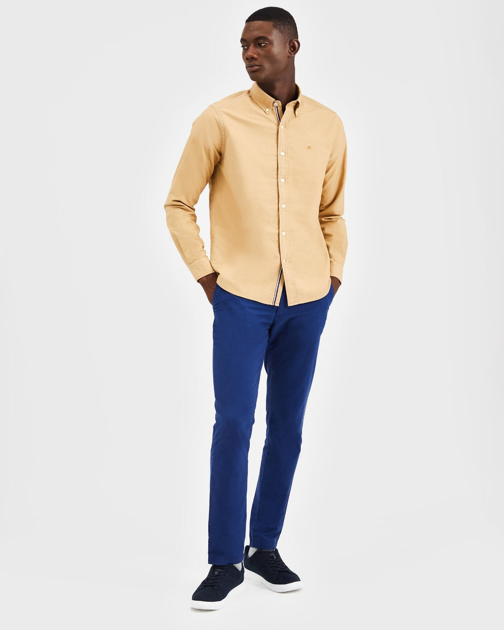 Camisas Ben Sherman Beatnik Oxford Garment Dye Kaki | DY2435719