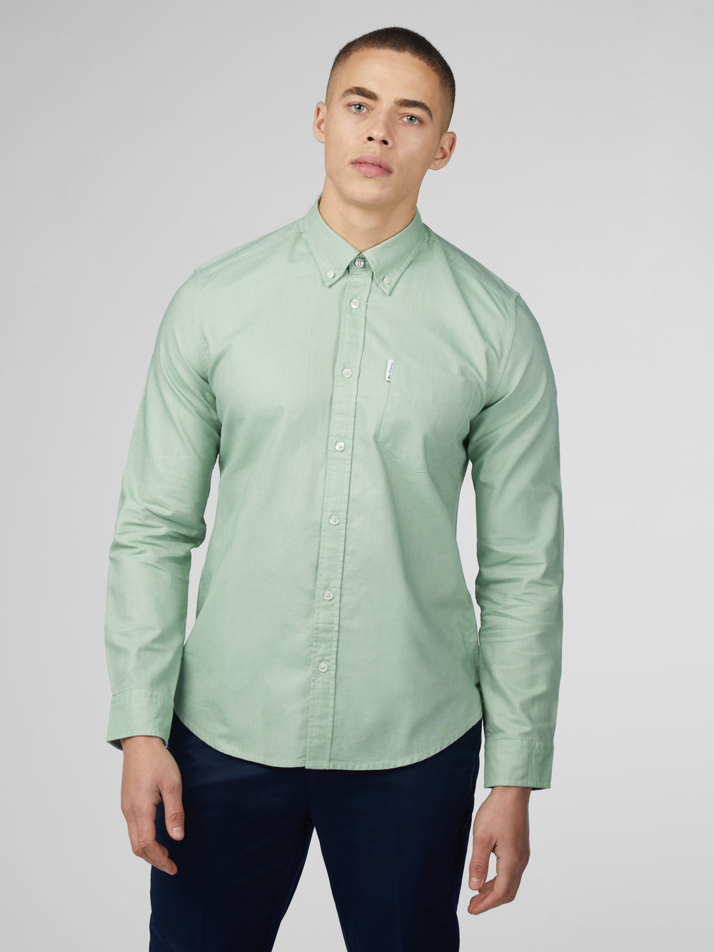 Camisas Ben Sherman Signature Oxford Verde | AL3965408