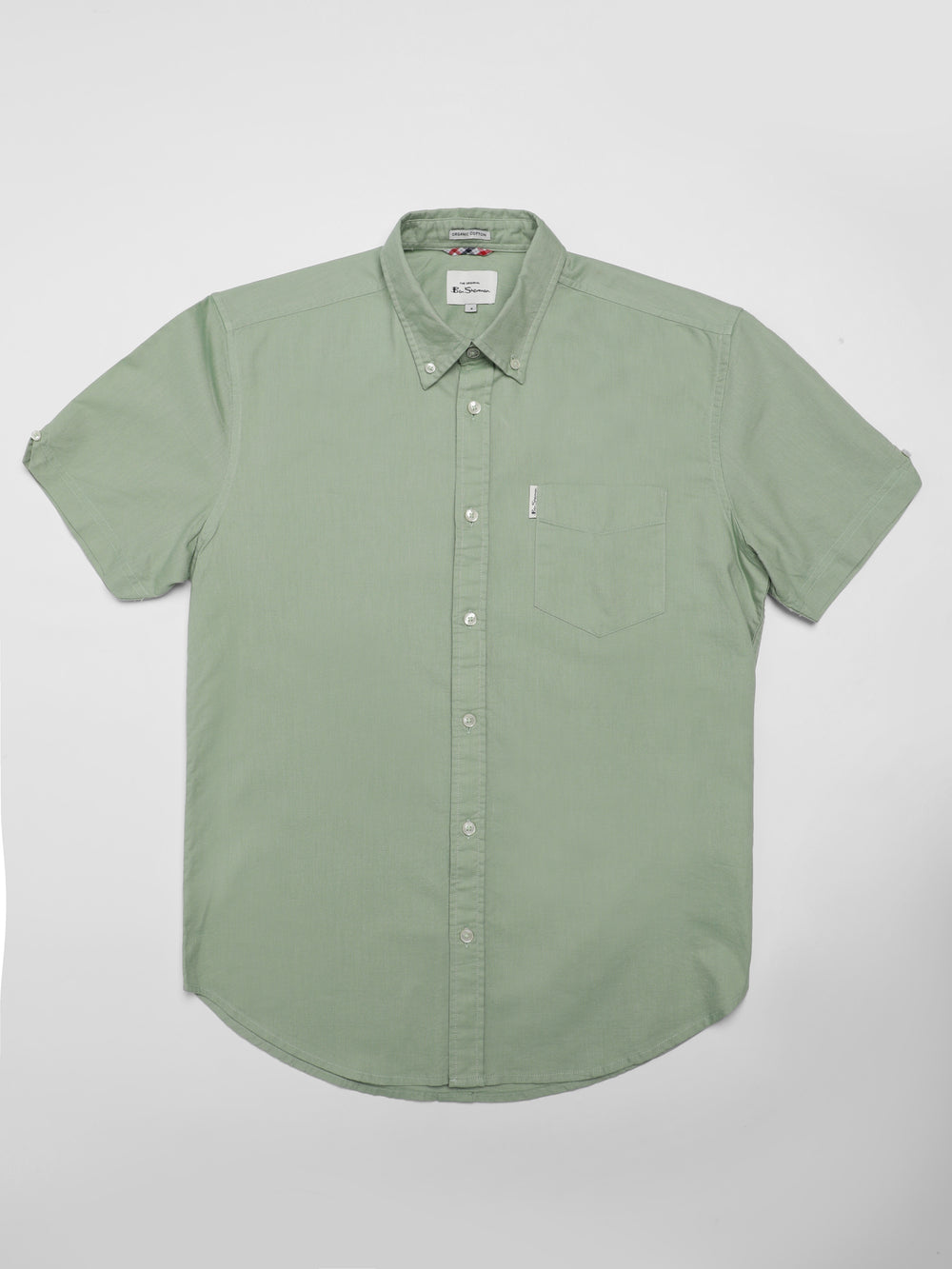 Camisas Ben Sherman Signature Short Sleeve Oxford Verde | YP2081946