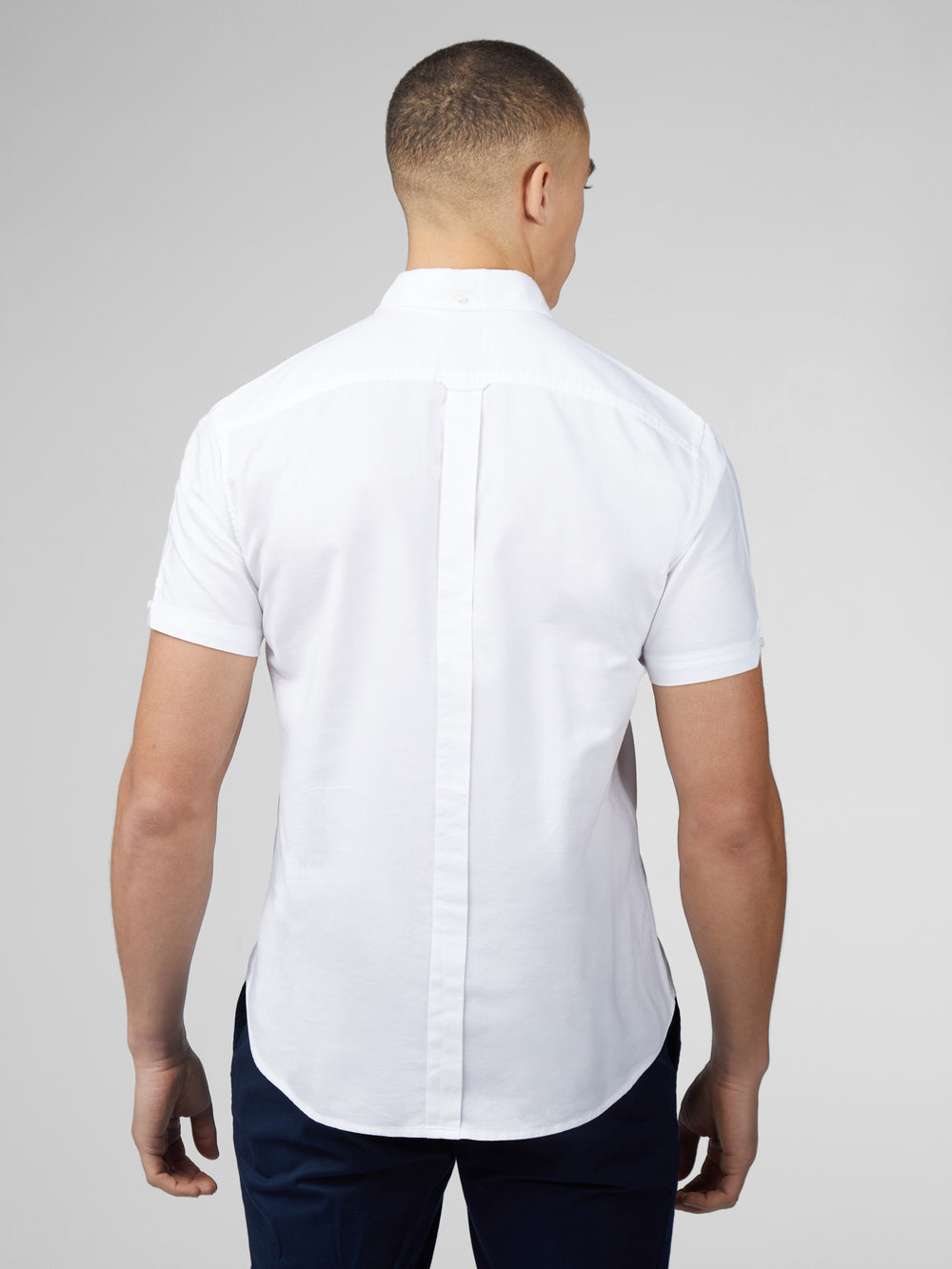 Camisas Ben Sherman Signature Short Sleeve Oxford Blancas | LI3548129