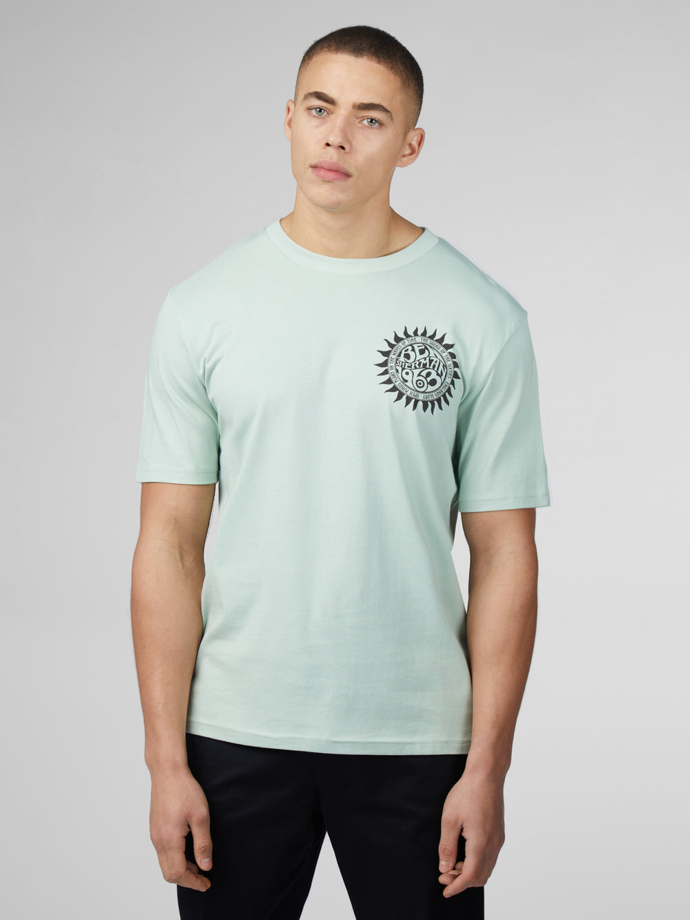 Camiseta Ben Sherman B by Ben Sherman Festival Poster Verde Menta | GV1438952