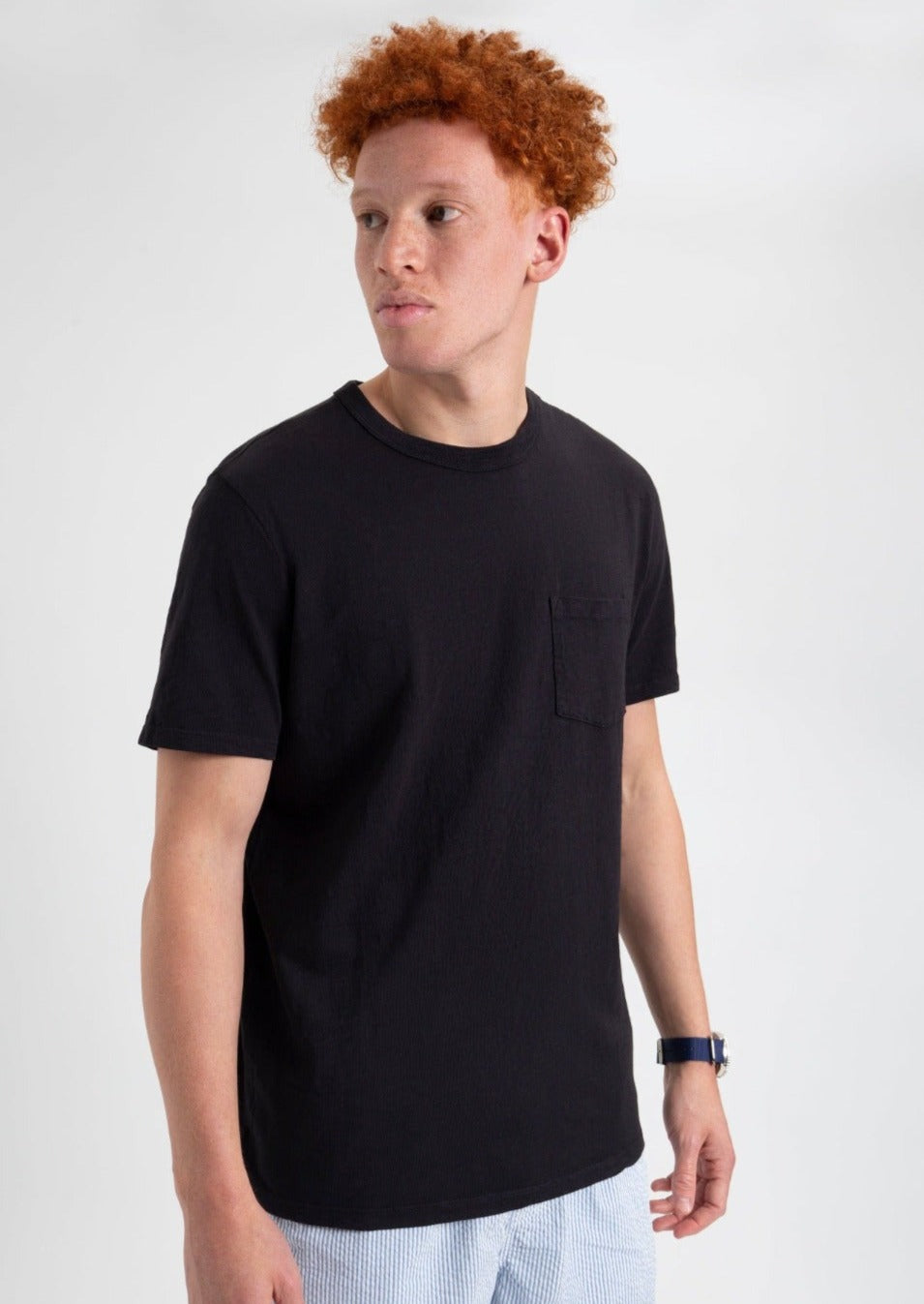 Camiseta Ben Sherman Garment Dye Beatnik Negras | ZE1397862