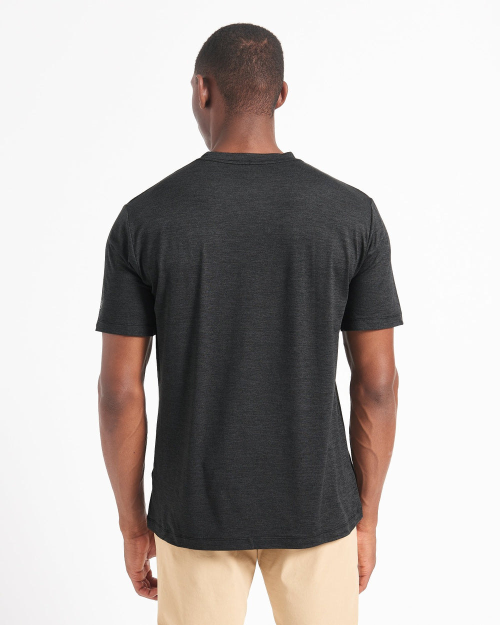 Camiseta Ben Sherman Performance Stretch Marl Negras | EC2594017