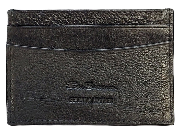 Carteras Ben Sherman Koki Leather Card Holder Negras | LB8207451