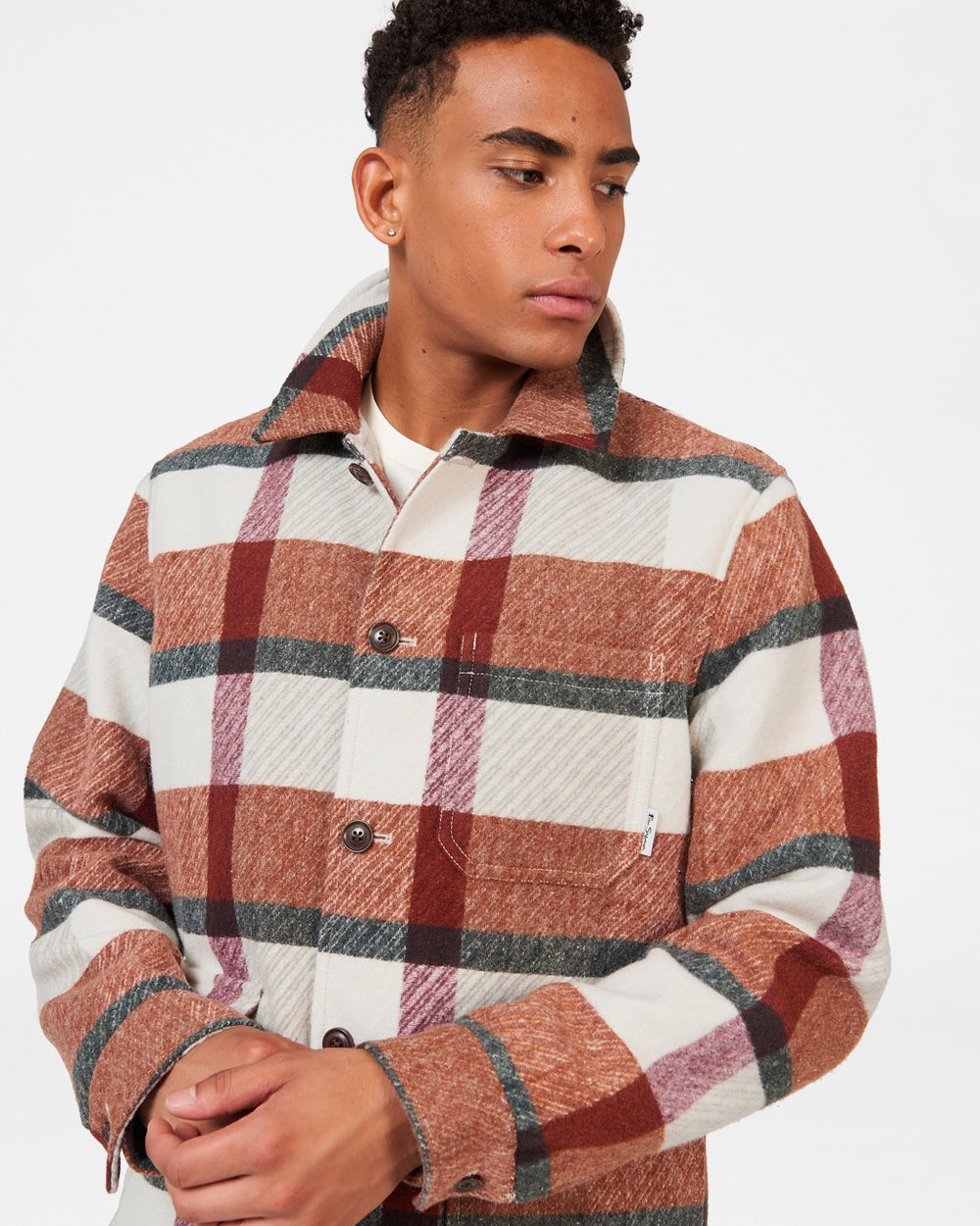 Chaquetas Ben Sherman Plaid Naranjas | NS1257863