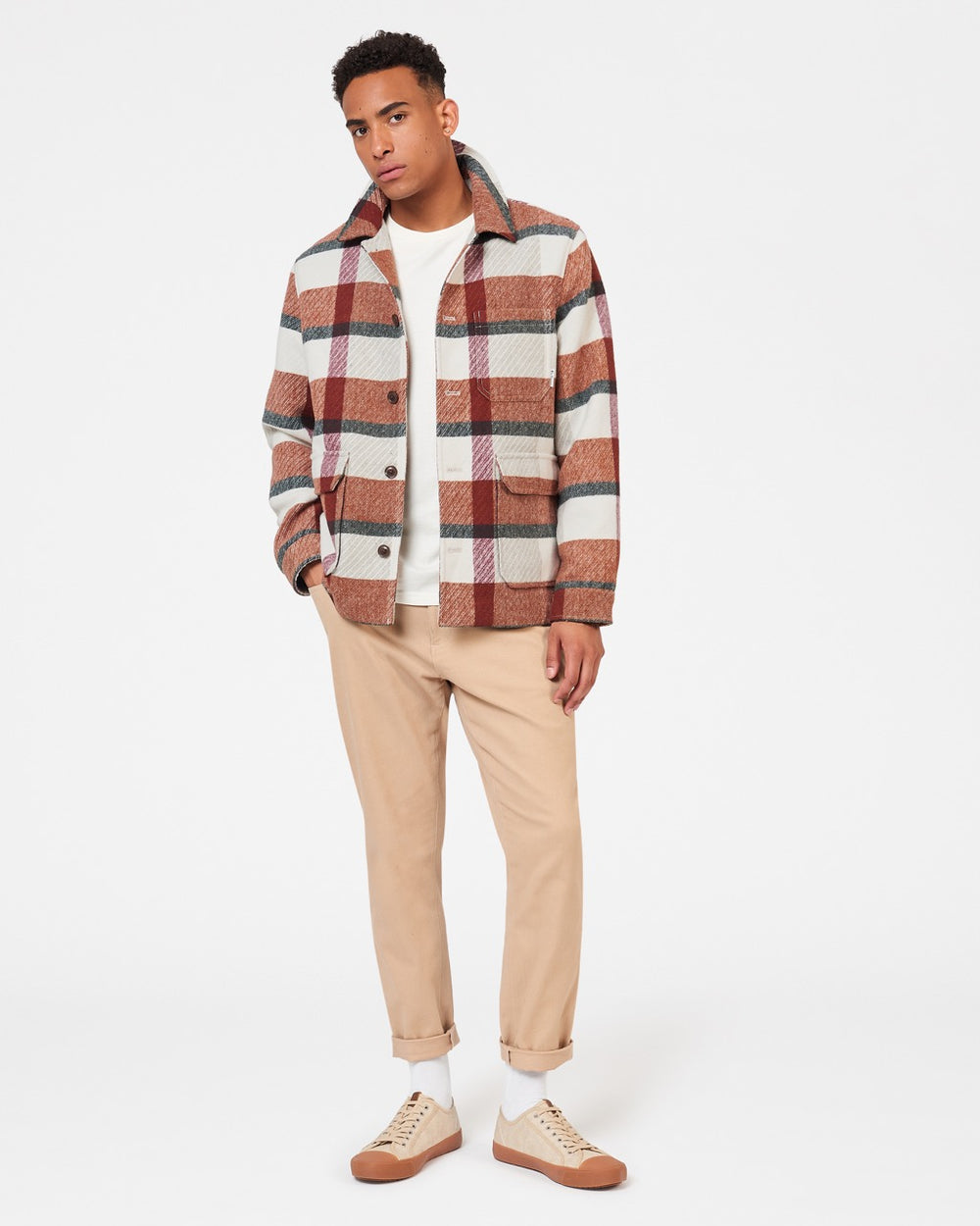 Chaquetas Ben Sherman Plaid Naranjas | NS1257863