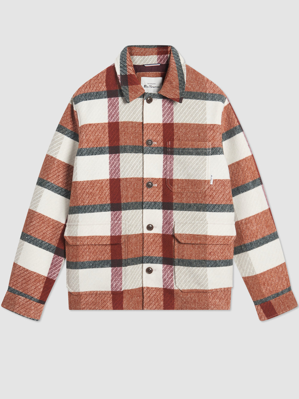 Chaquetas Ben Sherman Plaid Naranjas | NS1257863