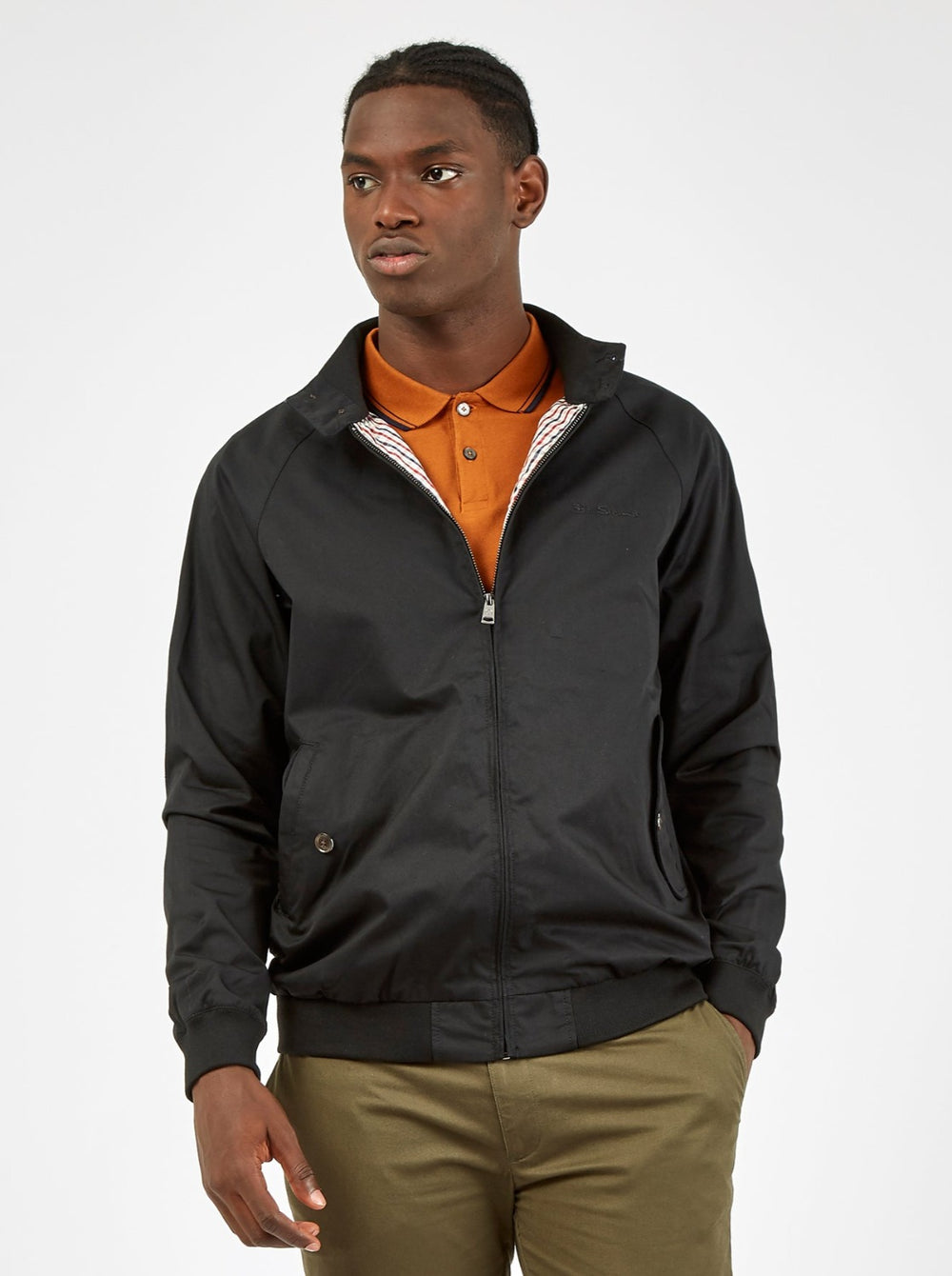 Chaquetas Ben Sherman Signature Harrington Negras | AY7891430