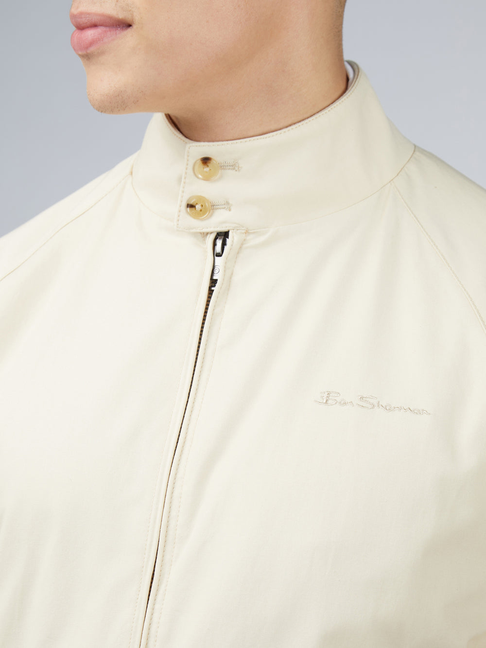 Chaquetas Ben Sherman Signature Harrington Creme | SX1085749