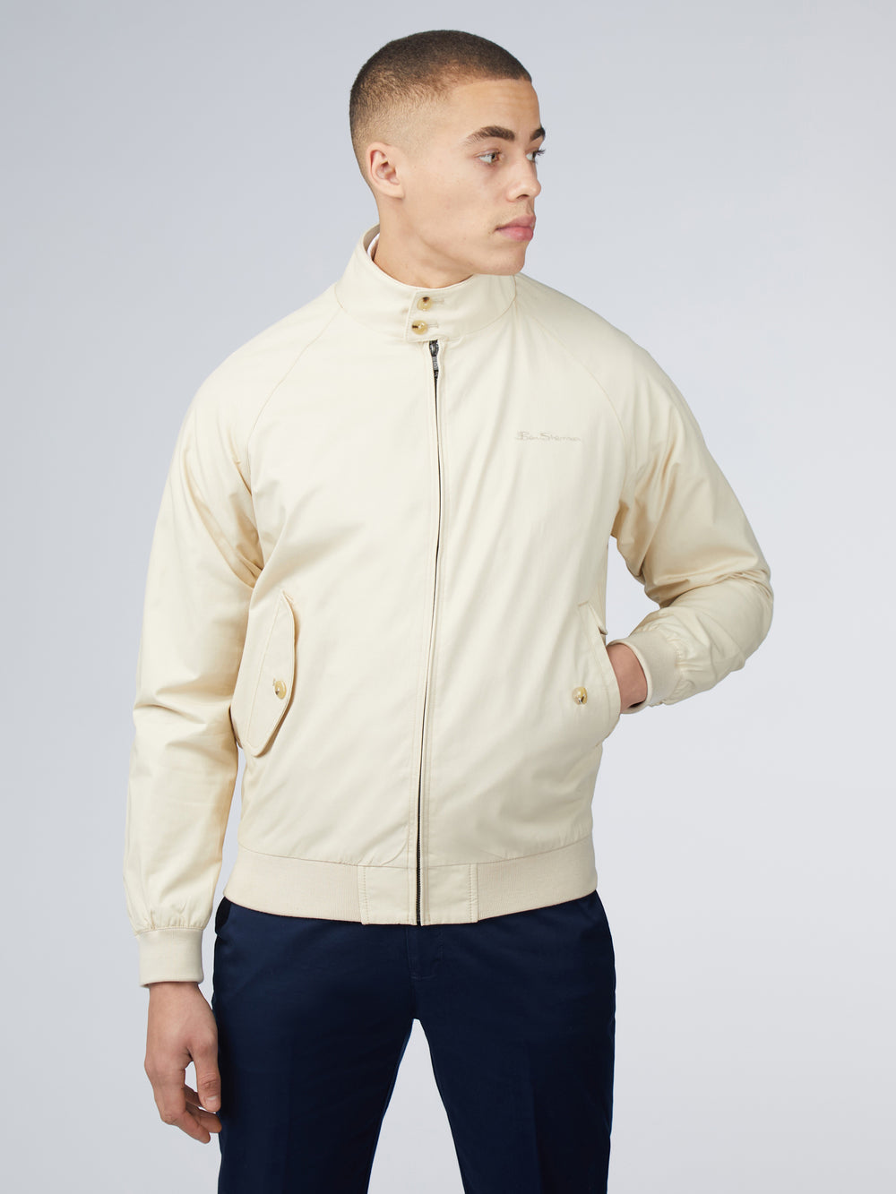 Chaquetas Ben Sherman Signature Harrington Creme | SX1085749