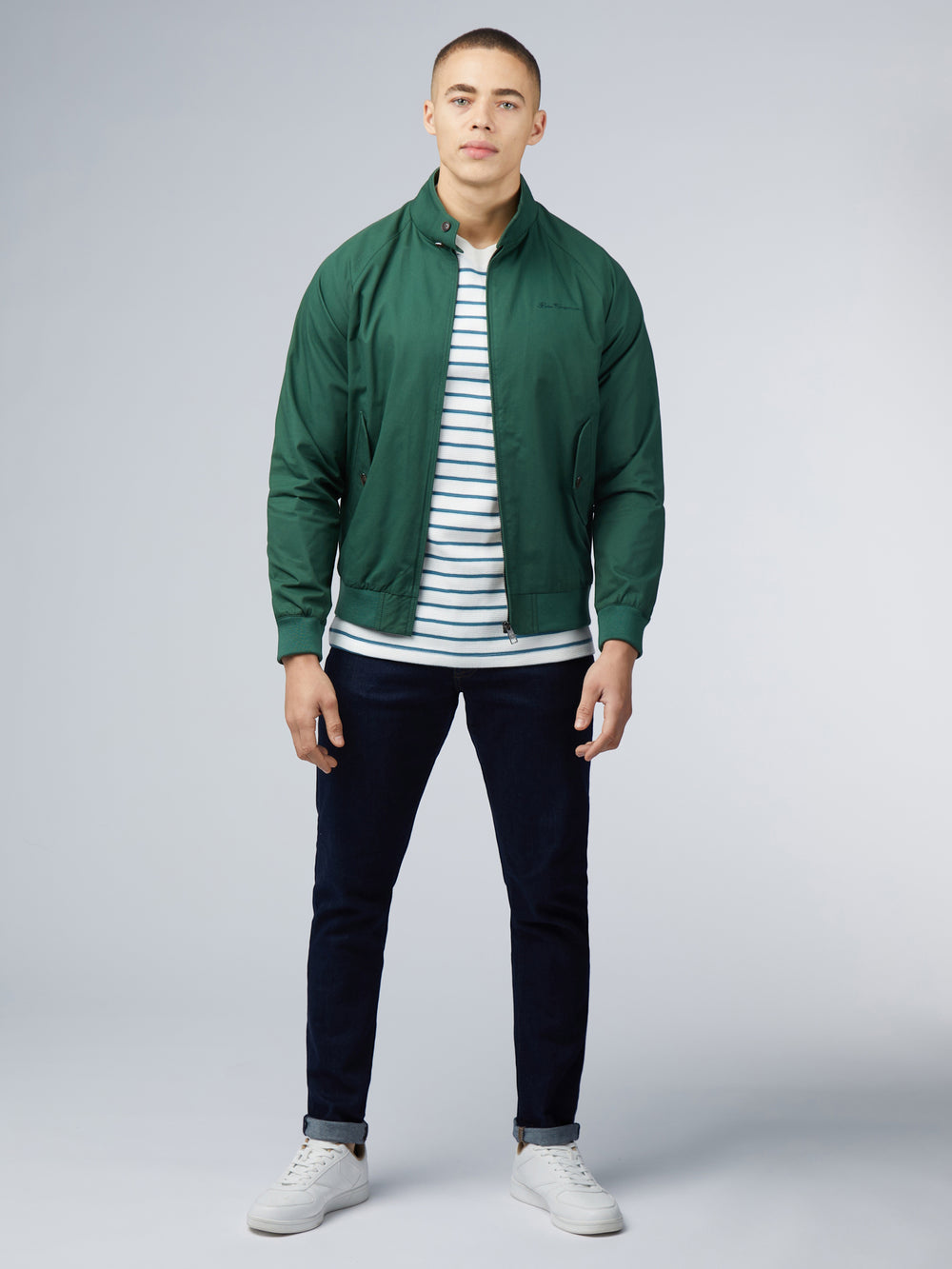 Chaquetas Ben Sherman Signature Harrington Verde | KM1496308