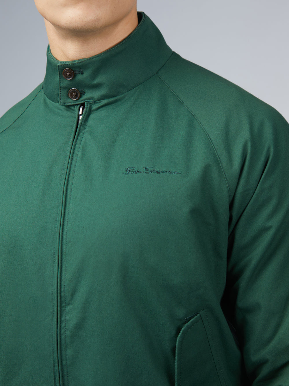 Chaquetas Ben Sherman Signature Harrington Verde | KM1496308