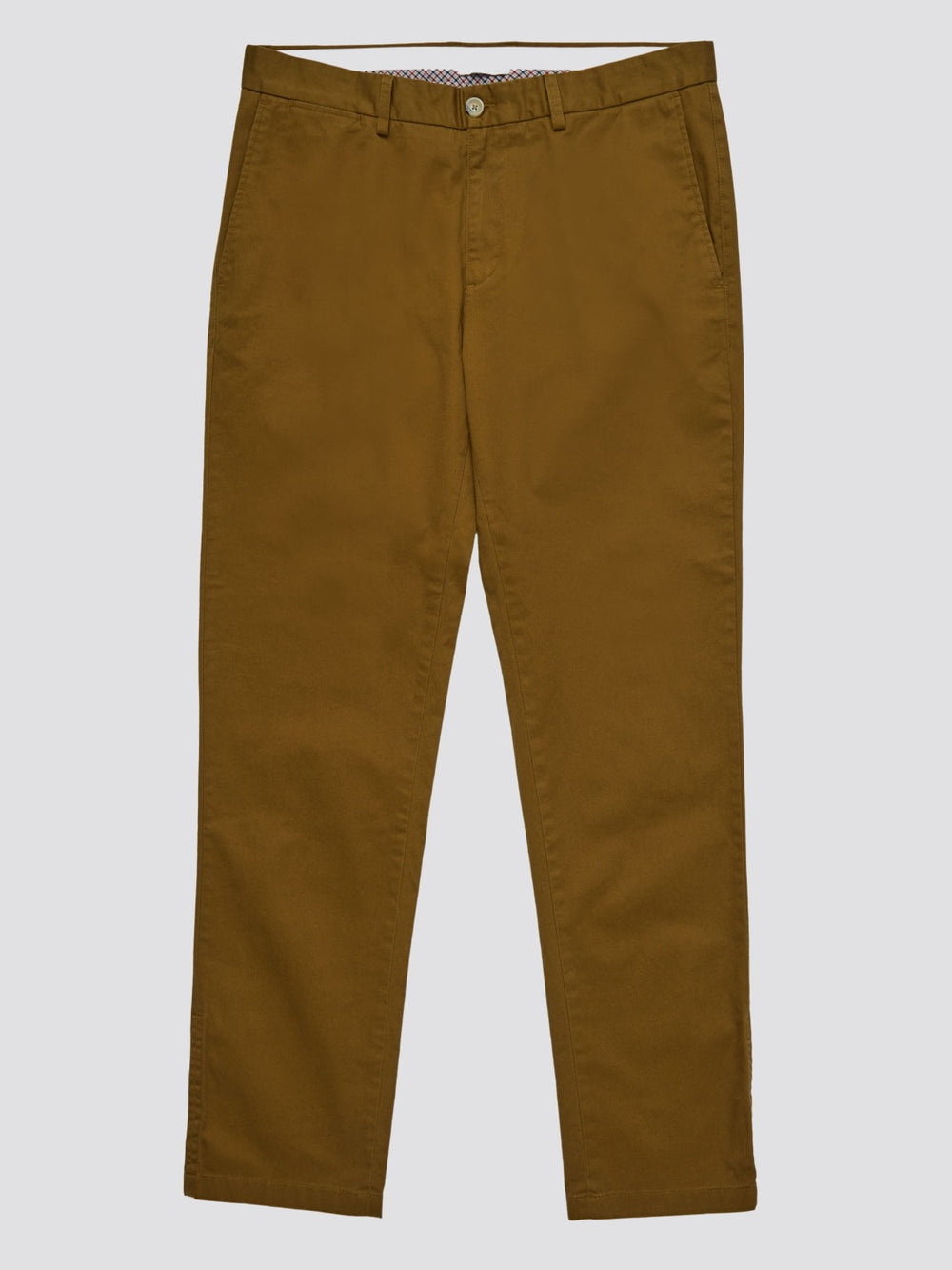 Pantalon Ben Sherman Signature Slim Stretch Chino Marrones | JS1074965