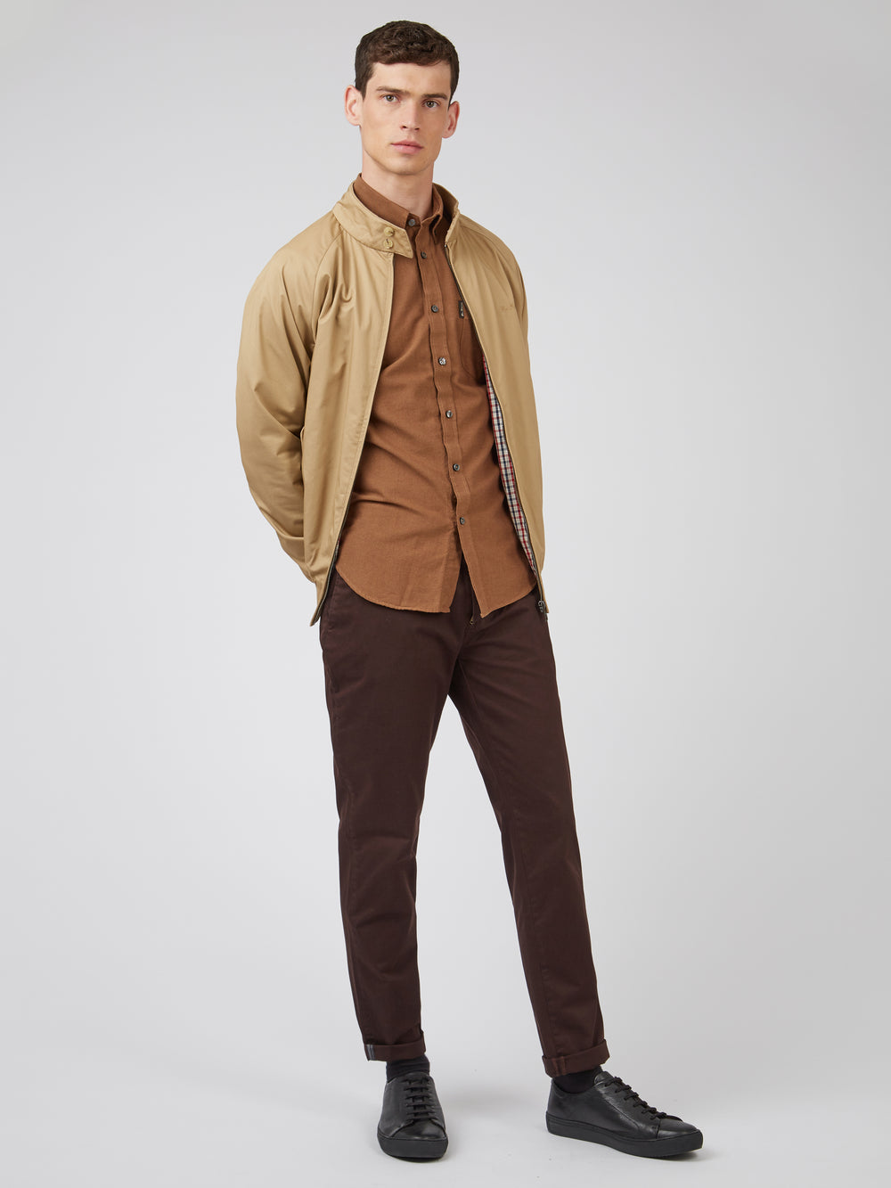 Pantalon Ben Sherman Signature Slim Stretch Chino Rojas | BG5810723