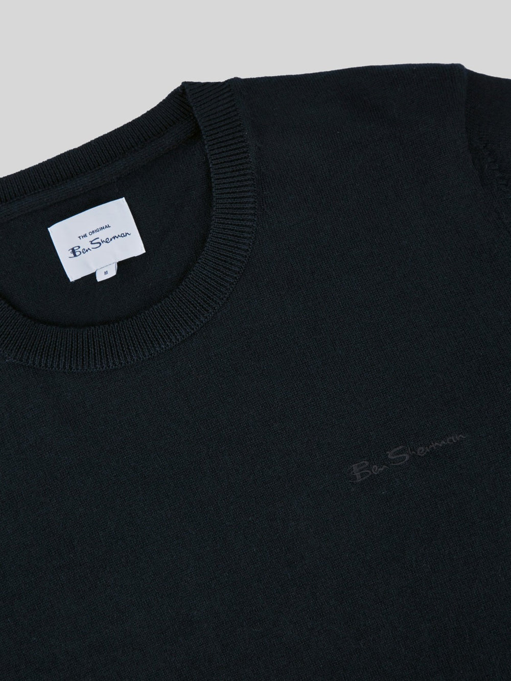 Prendas De Punto Ben Sherman Signature Crewneck Negras | WX7906538