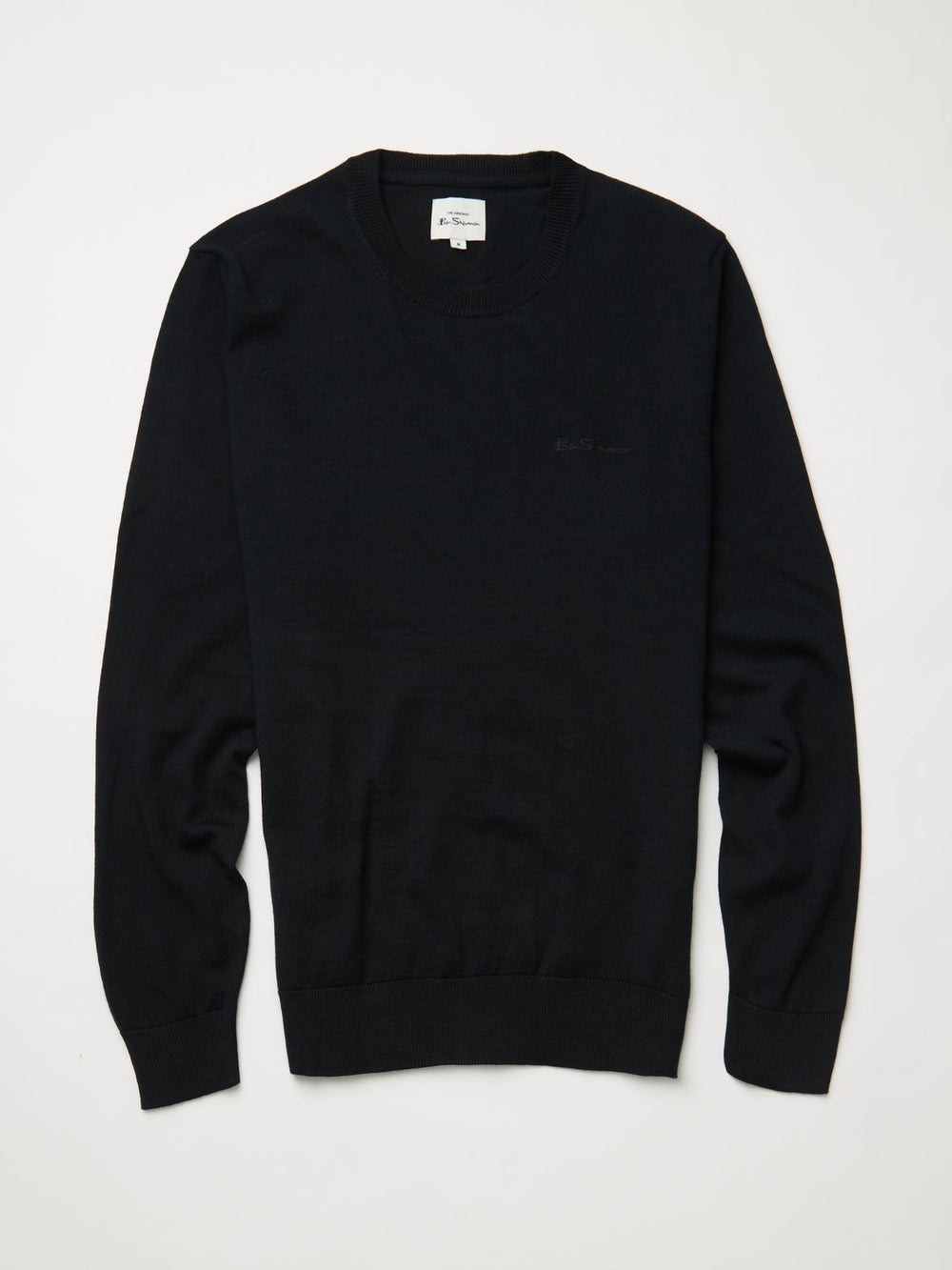 Prendas De Punto Ben Sherman Signature Crewneck Negras | WX7906538