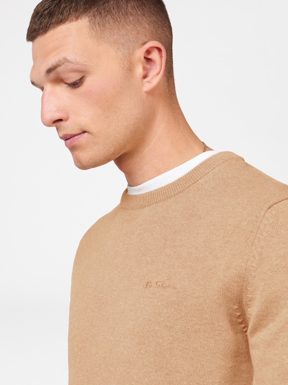 Prendas De Punto Ben Sherman Signature Crewneck Gris | KQ1945087