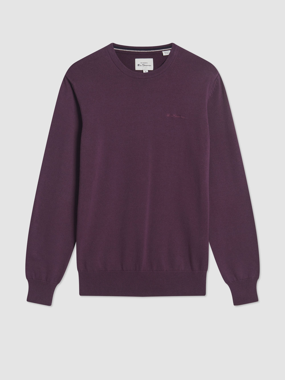 Prendas De Punto Ben Sherman Signature Crewneck Moradas | FR4890532