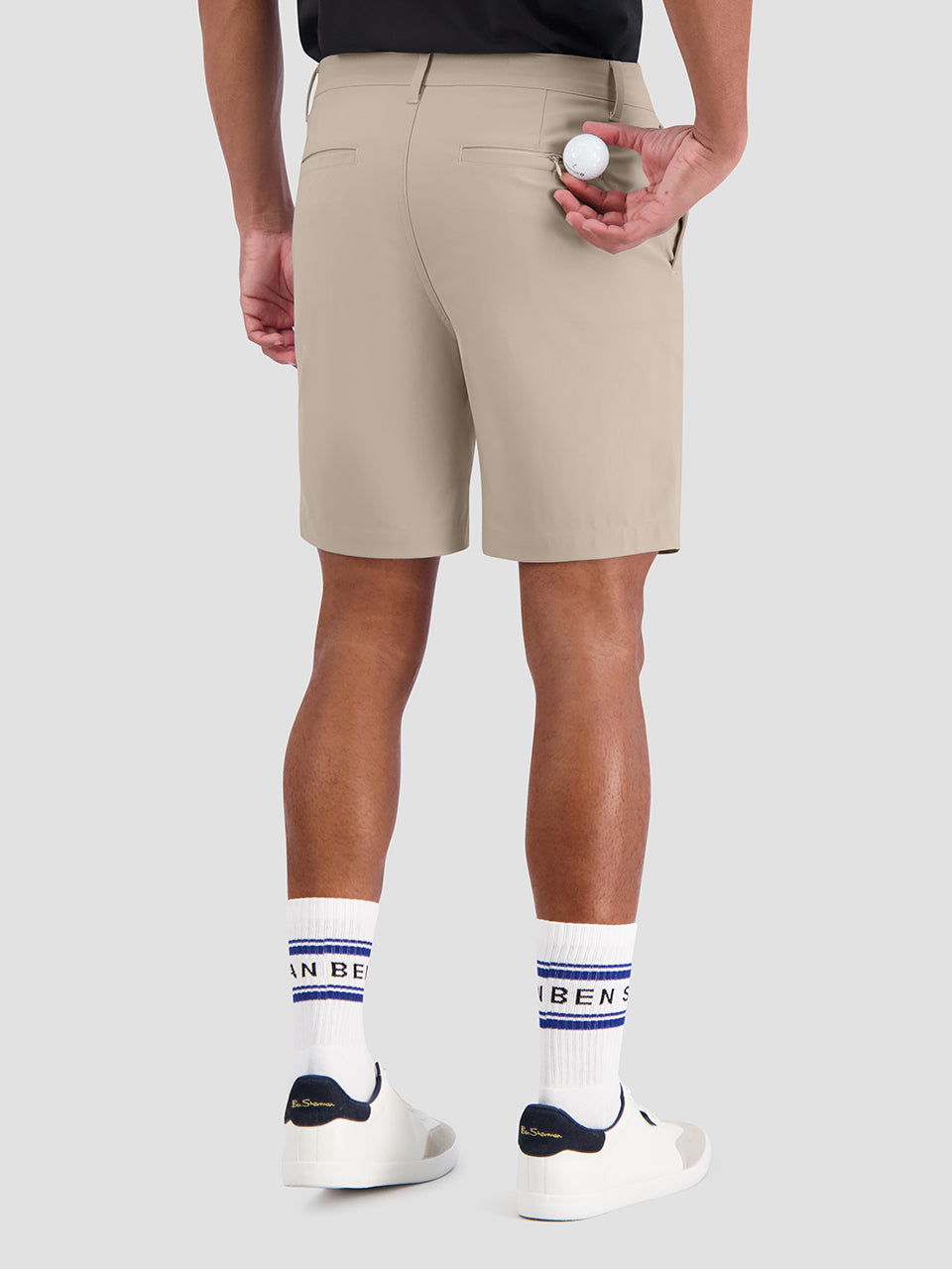 Short Ben Sherman 4Way Stretch Tech Kaki | YW8247530